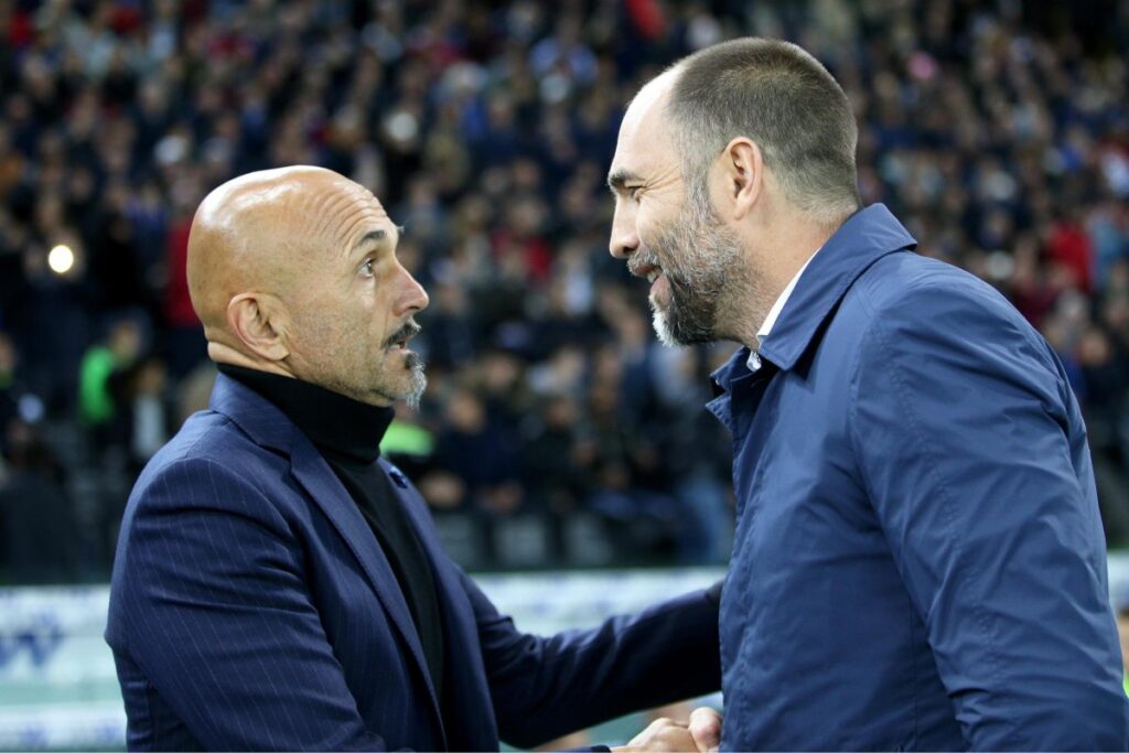 Luciano Spalletti e Igor Tudor