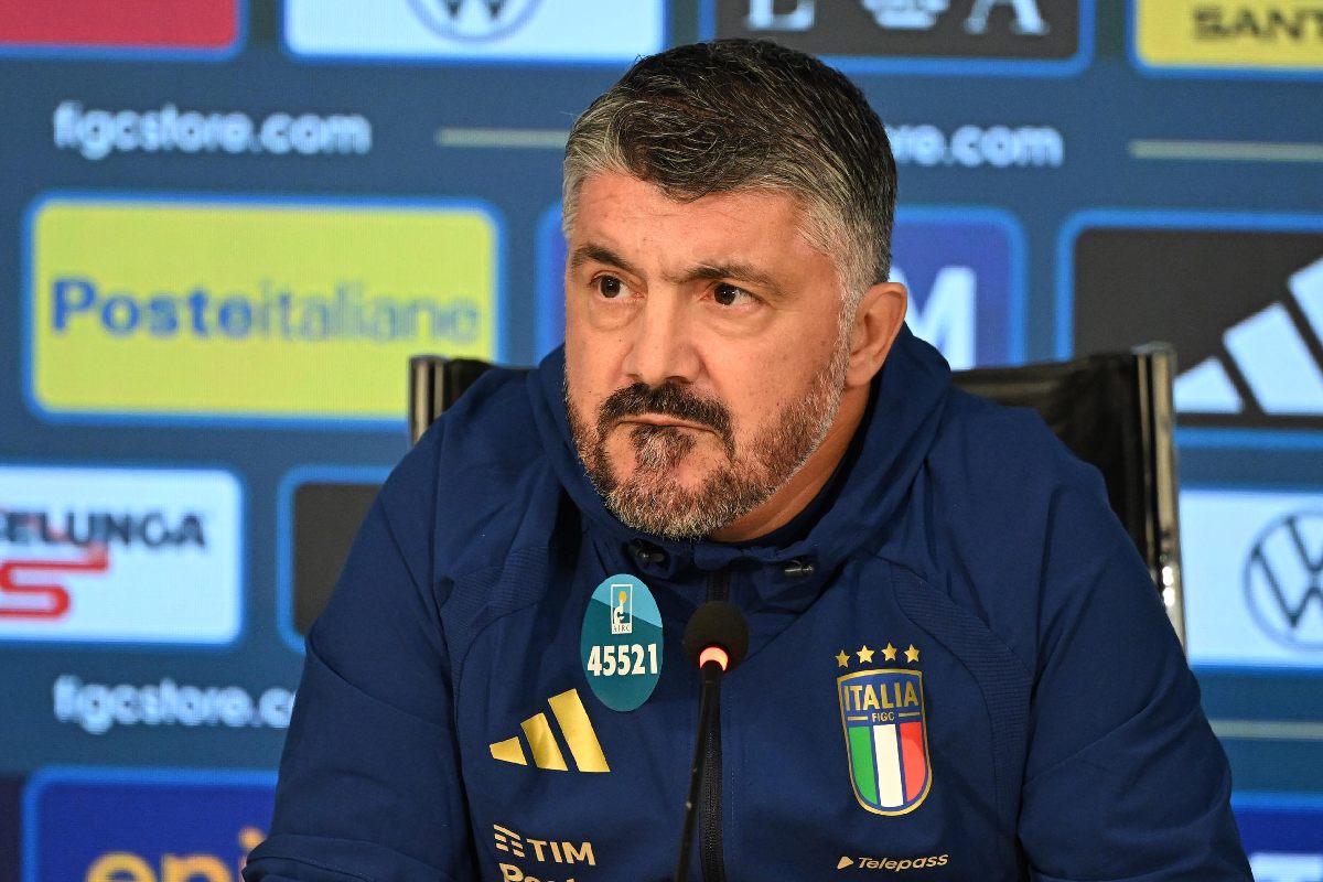 Gennaro Gattuso, c.t. della Nazionale