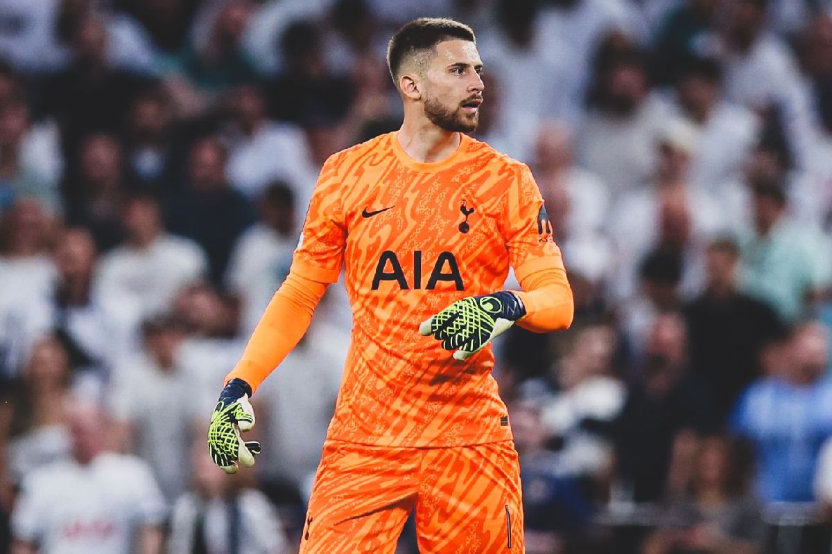 Guglielmo Vicario portiere del Tottenham