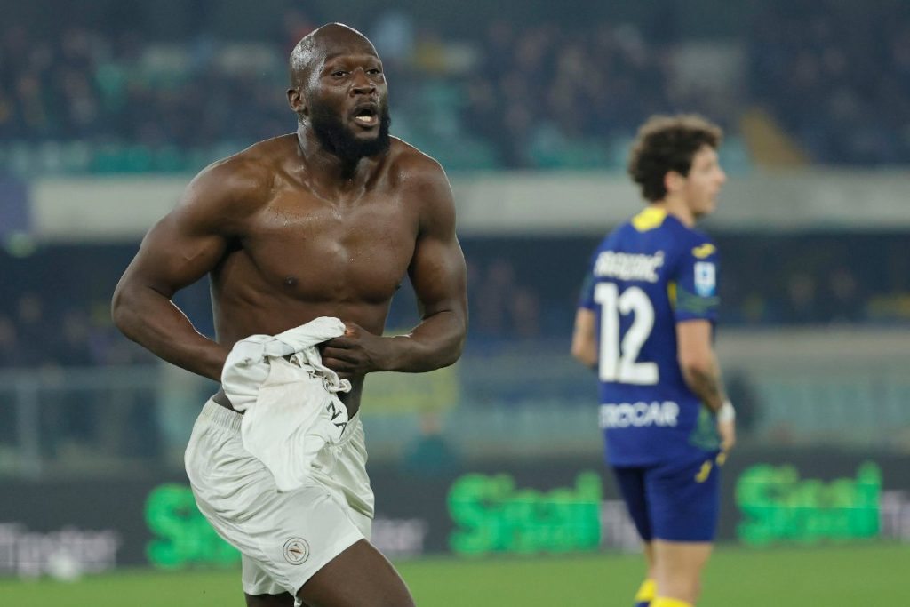 Romelu Lukaku, attaccante del Napoli